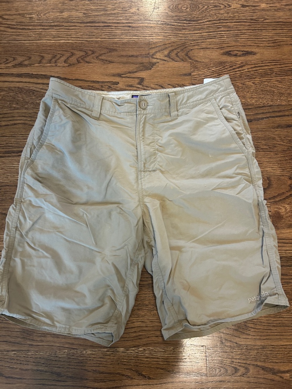 Patagonia Men's Light Tan Chino-Style Shorts